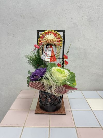 正月の盛花