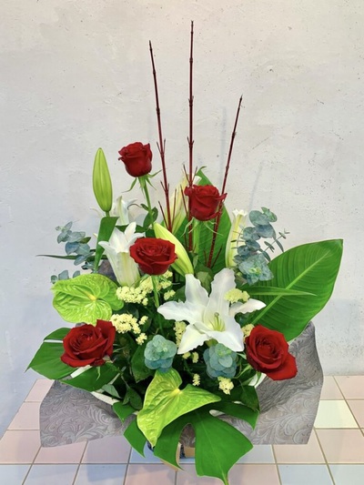 バルーンフラワースタンド花一覧へのリンク