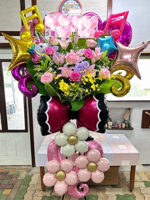 バルーンフラワースタンド花一覧へのリンク